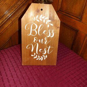 Ideal *** BLESS This NEST *** to Hang Anywhere